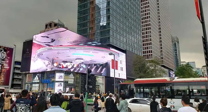 3D led screen