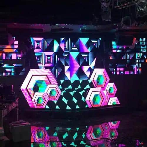 Creative Assembling Hexagon LED Screen