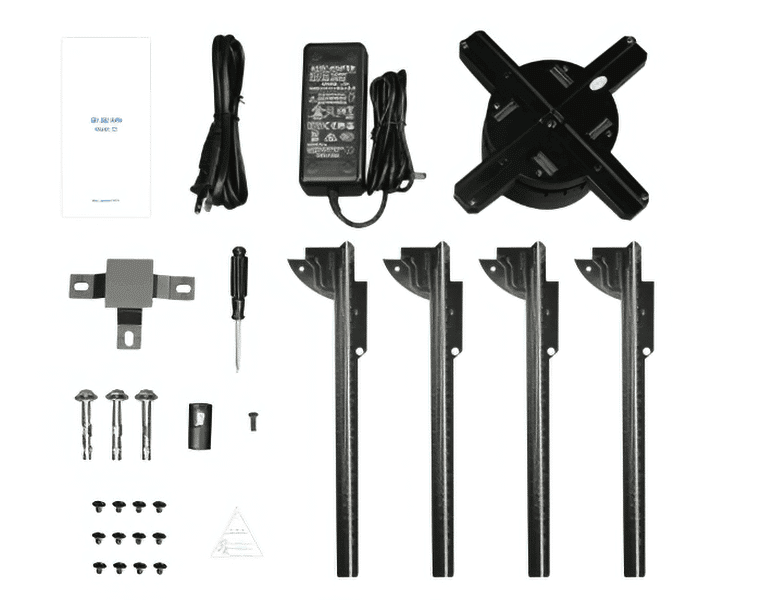 Holographic Fan Screen Accessories Display