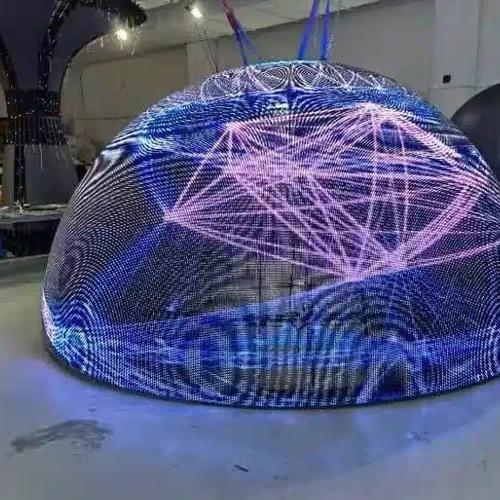 Transparent Spherical LED Display